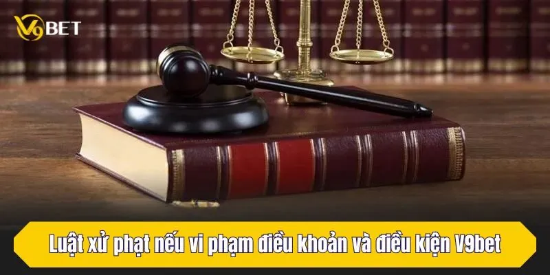 Luật xử phạt nếu vi phạm điều khoản và điều kiện V9Bet