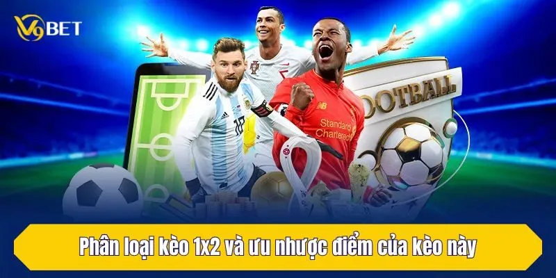 Phân loại kèo 1x2 và ưu nhược điểm của kèo này